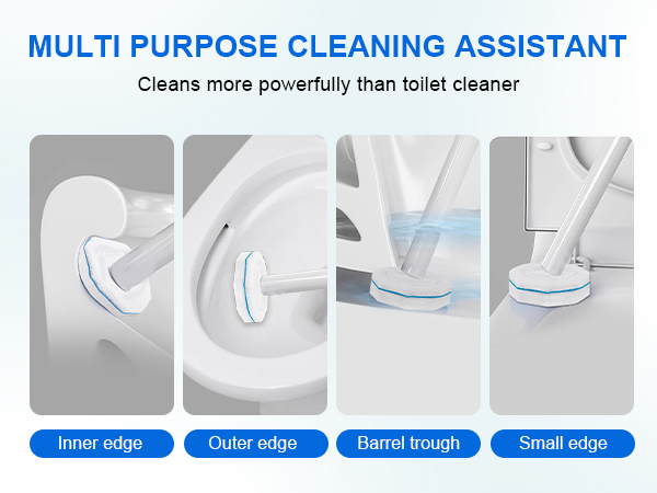 Disposable Toilet Brush Heads