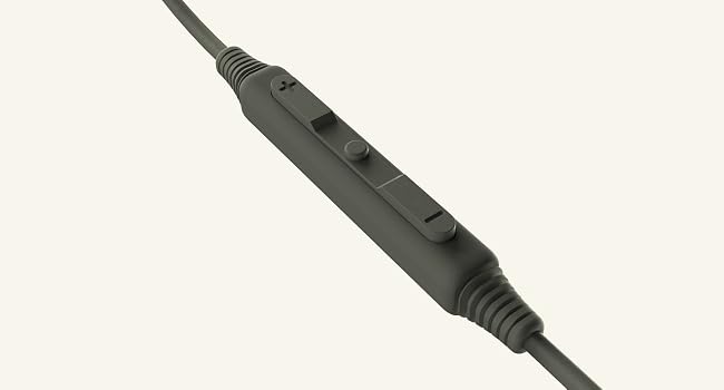 Rumble Wired Earplug Headphones