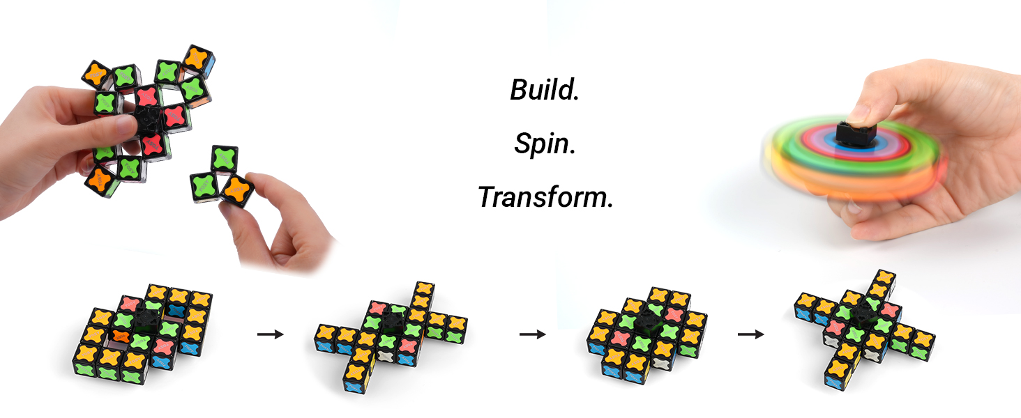 TOSY Fidget Spinner Build Spin Transform