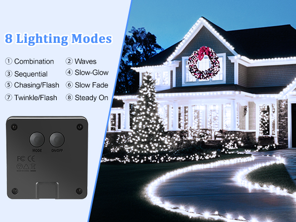 solar string lights outdoor waterproof