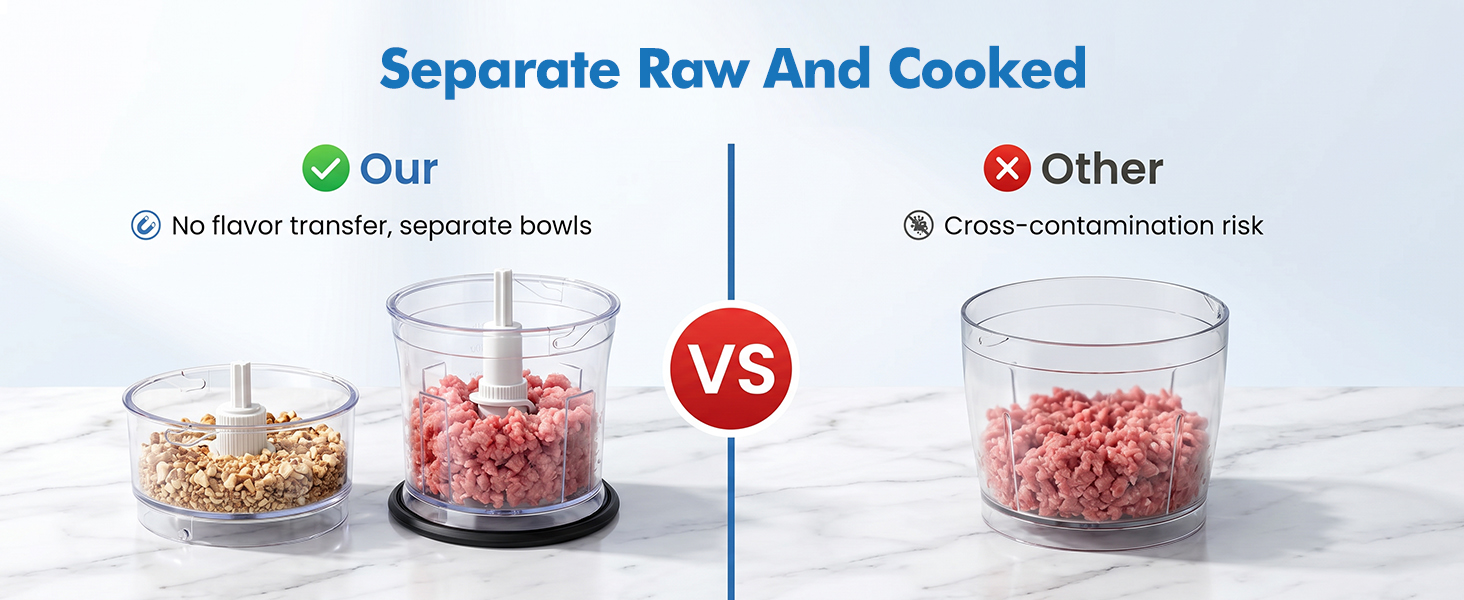 Separate Raw And Cooked