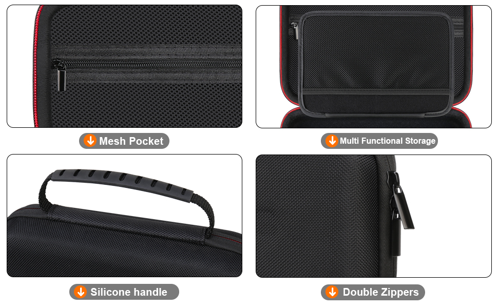 Garmin DriveSmart 86 / Garmin dezl OTR800 / dezl OTR810 / Garmin RV 890 / RV 895 GPS Case