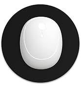 Dapesuom Small Mouse Pad, 6 x 6 Inch Thick Rubber Premium-Textured Non-Slip Portable & Washable R...