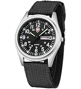 Gosasa Unisex Military Watches Sport Textile Nylon Strap Stylish Men Watch Luminous Fashion Watch...