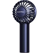 SWEETFULL Mini Portable Fan Powerful Handheld Fan Rechargeable,3 Speeds Personal Small Hand Fan f...