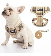 PUPTECK Soft Mesh Dog Harness Pet Puppy Cat Comfort Padded Vest No Pull Harnesses