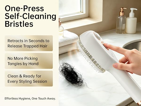 One-press cleaning