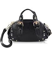 Energather Women's Satchel Handbags, PU Leather Mini Crossbody Bag Shoulder Purse with Adjustable...