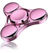 ATESSON Fidget Spinner Toy Durable Stainless Steel Bearing High Speed Spins Precision Metal Hand ...