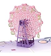 WRAPAHOLIC Birthday Pop Up Greeting Card - 3D Popup Card, Ferris Wheel Pop Up Card for Birthday, ...