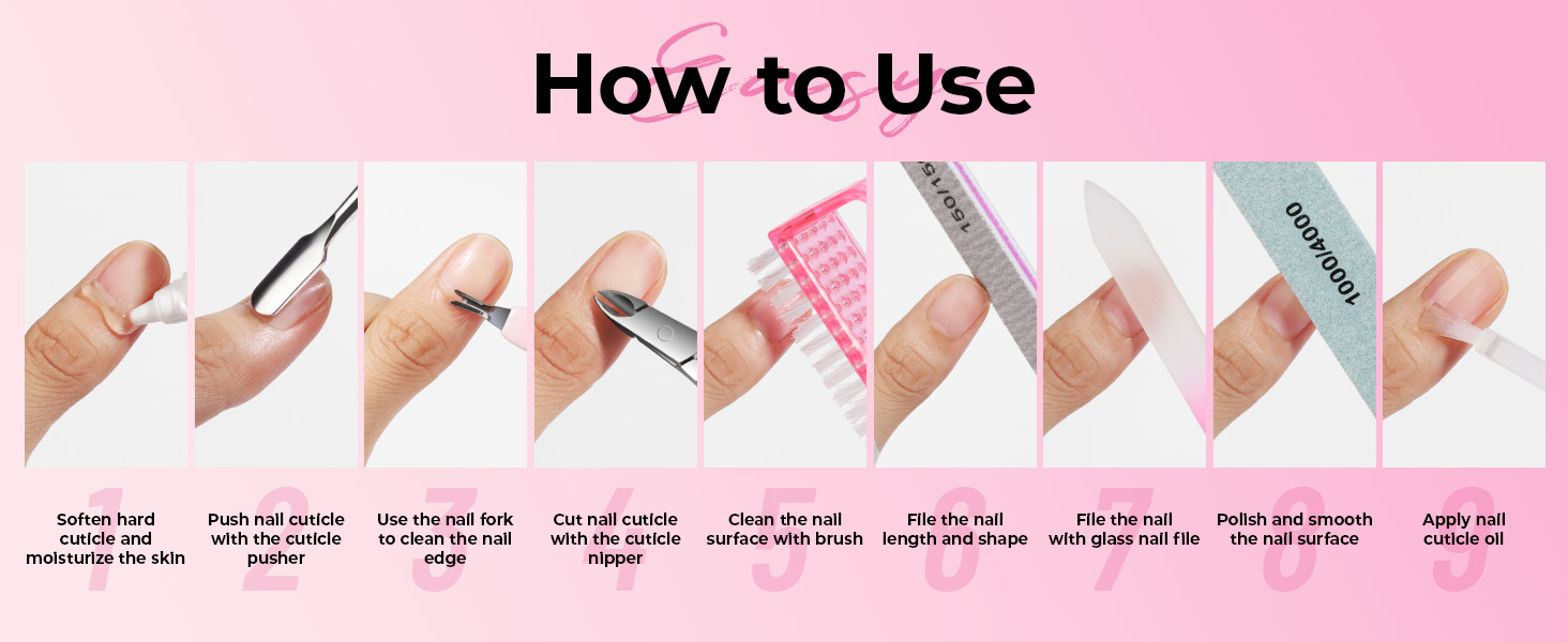 cuticle remover kit