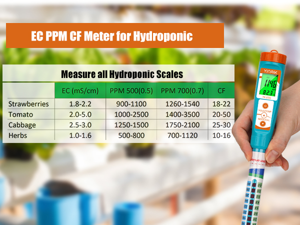 ec meter stick hydroponics