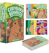 Aquarius Capybara Bonanza Card Game – Fast-Paced Family Party Card Game for Kids Teens and Adults...
