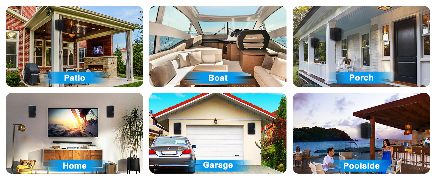 outdoor stereo speakers