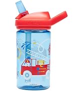 CamelBak Eddy+ Kids Bite Valve Straw Tritan Renew Water Bottle