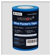 WINNOW Painter Tape ,1.88 Inch Paint Tape for Walls ,Blue Masking Tape 1.88 in x 55 Yds ,UA Resis...