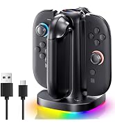 Joycon Charging Dock for Nintendo Switch 2 Controller, Switch 2 Accessories Compatible with Joyco...