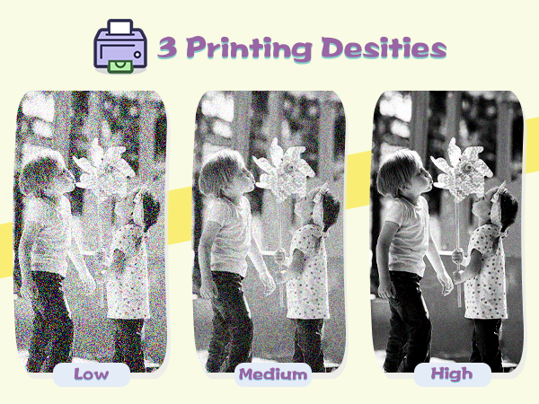 3 Printing Desities