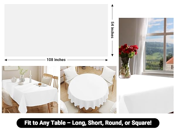 plastic table cloth