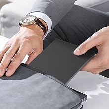 ROOFULL external DVD reader writer is protable and slim