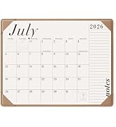 Jotsome Desk Calendar 2026-2027 with Desktop Mat, Large Desk Pad Calendar From Now to June 2027 2...
