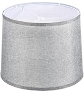 PATIKIL Lamp shades for Table Lamps 11.4" Top x 12.6" Bottom x 9.8" High Drum Lamp shades for Flo...