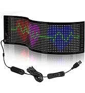 BTF-LIGHTING RGB Full Color 3528SMD Addressable 16x64 1024 Pixels LED Matrix Panel IP66 Flexible ...