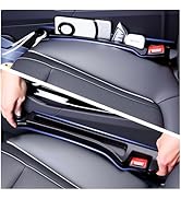2PCS Car Seat Gap Filler Organizer and Carry Hook,Upgraded Multifunction Gap Filler for Car with ...