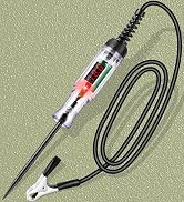 Test Light Automotive 3-48V Digital LED Circuit Tester, Auto Light Tester with Voltage Display, E...