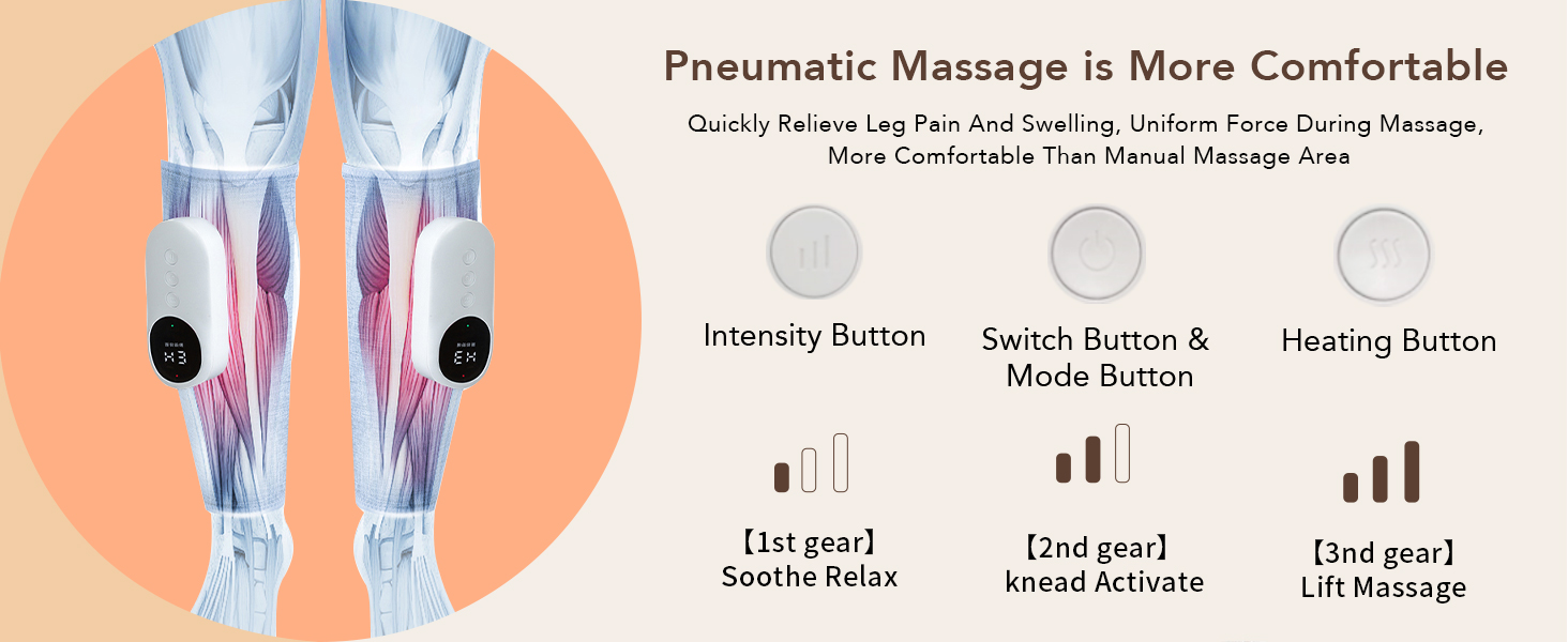 leg compression massager