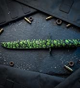 Snake Eye Tactical Full Tang Rescue Style Bowie Knife w/Sheath & Survival Kit Hunting Camping Fis...