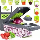 Multi-functional vegetable chopper and slicer set