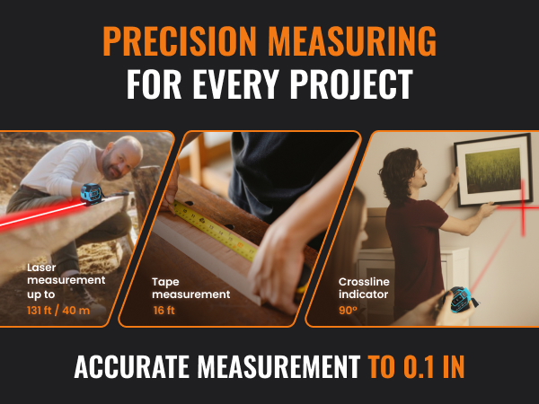 PRECISION MEASURING FOR EVERY PROJECT