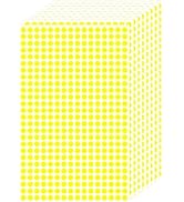 1/4" Small Colored Dot Stickers 6240 PCS Round Circle Stickers Tiny Yellow Coding Labels Mini Sti...