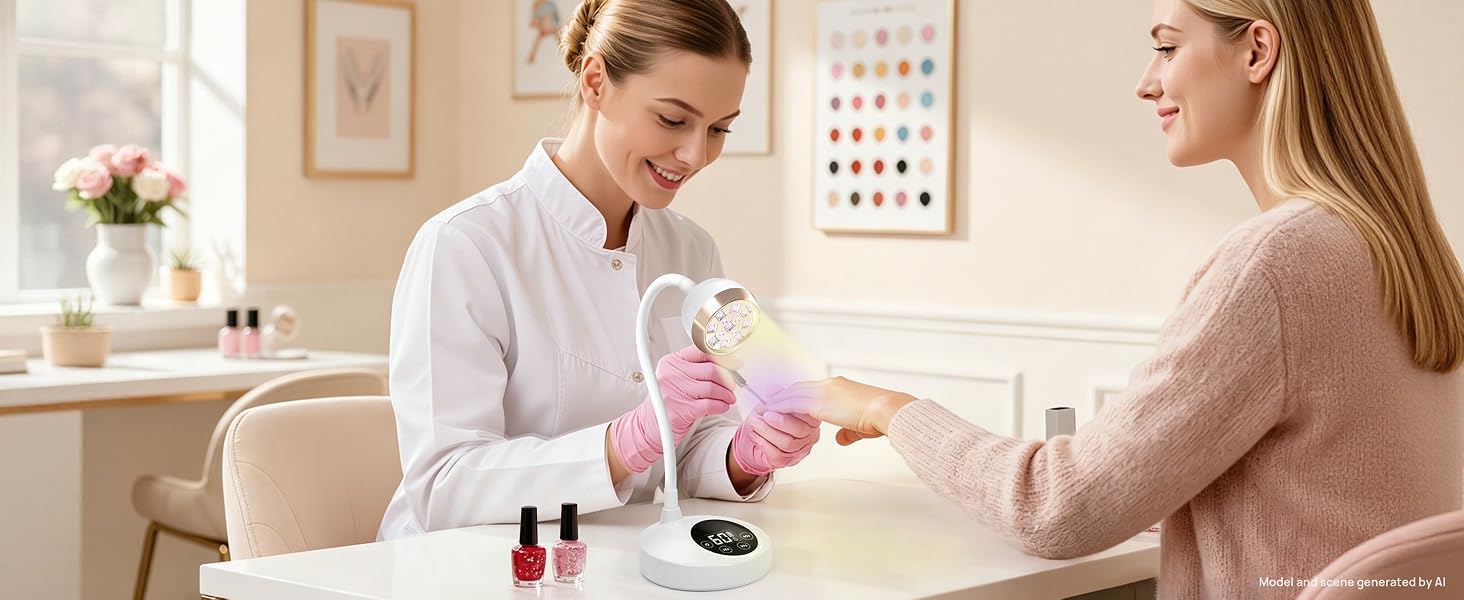 nail lamp with auto sensor
