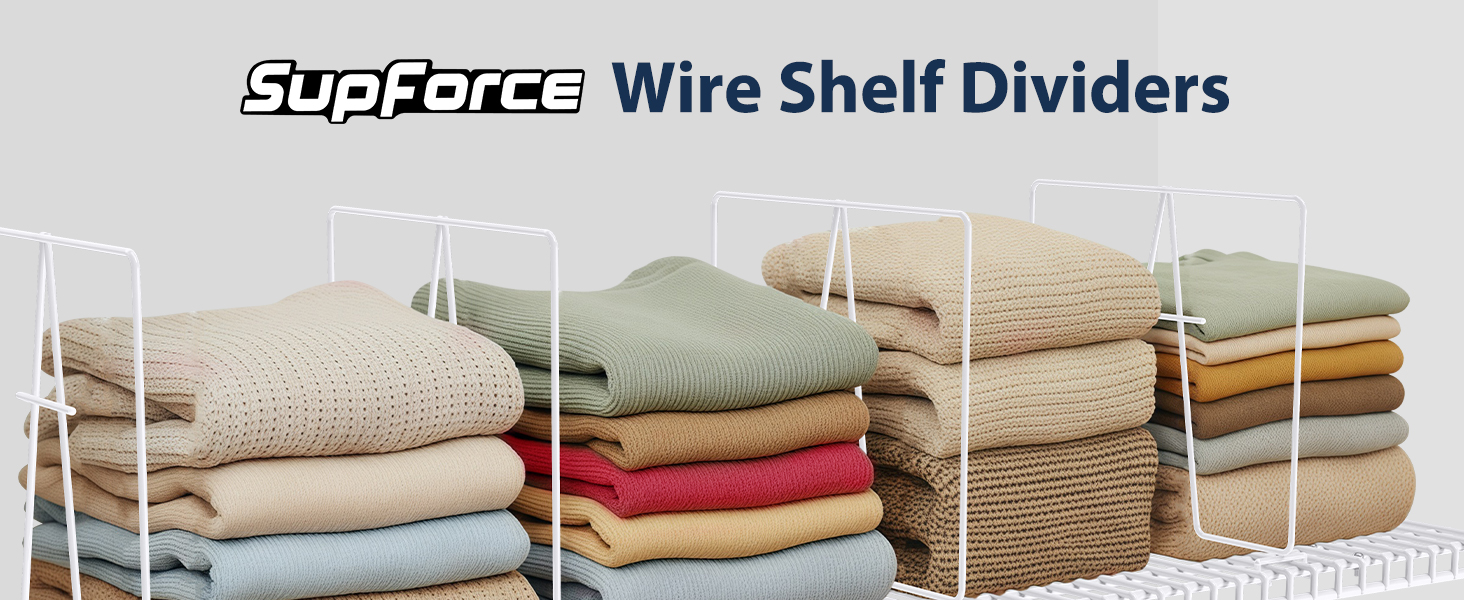 Wire Shelf Dividers