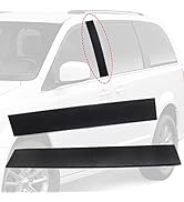926-445 926-446 B Pillar Trim Door Molding for Front Passenger & Driver Side Windshield Outer Rep...