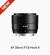 TTArtisan Auto Focus 35mm F1.8 Mark II APS-C Lens, 35mm F/1.8 AF Portrait Lenses for Fuji X-A2 X-...