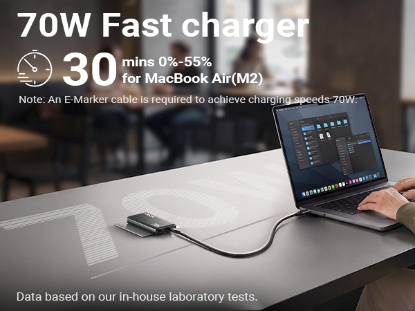 S70 PRO flat wall charger