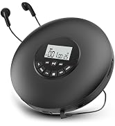 Arafuna Portable CD Player-Compact Discman CD Player-Personal Music Player with CD-R & CD-RW Play...