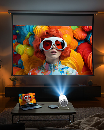 projector with wifi and bluetooth