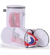 Kimmama Shoes Wash Bags,Sneaker Mesh Washing Bag,Shoe Cleaning Laundry Bag,125 Honeycomb Fabric,G...