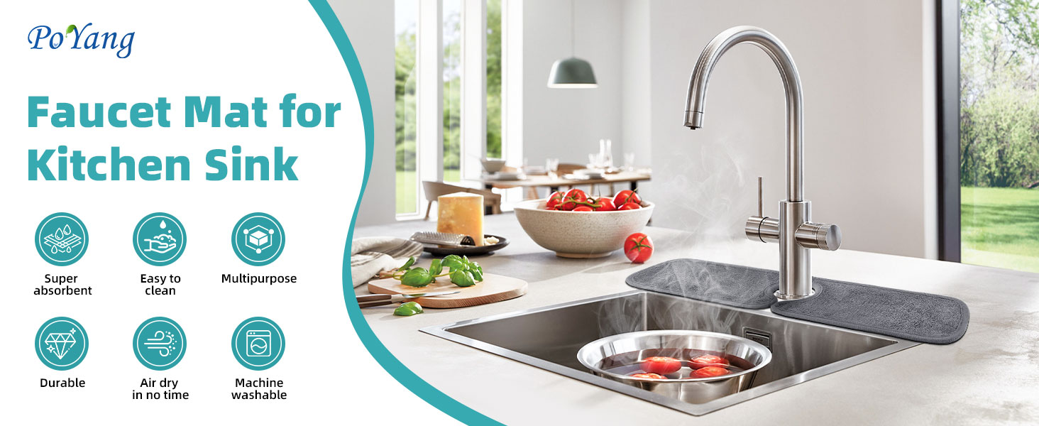 Kitchen Sink Splash Guard