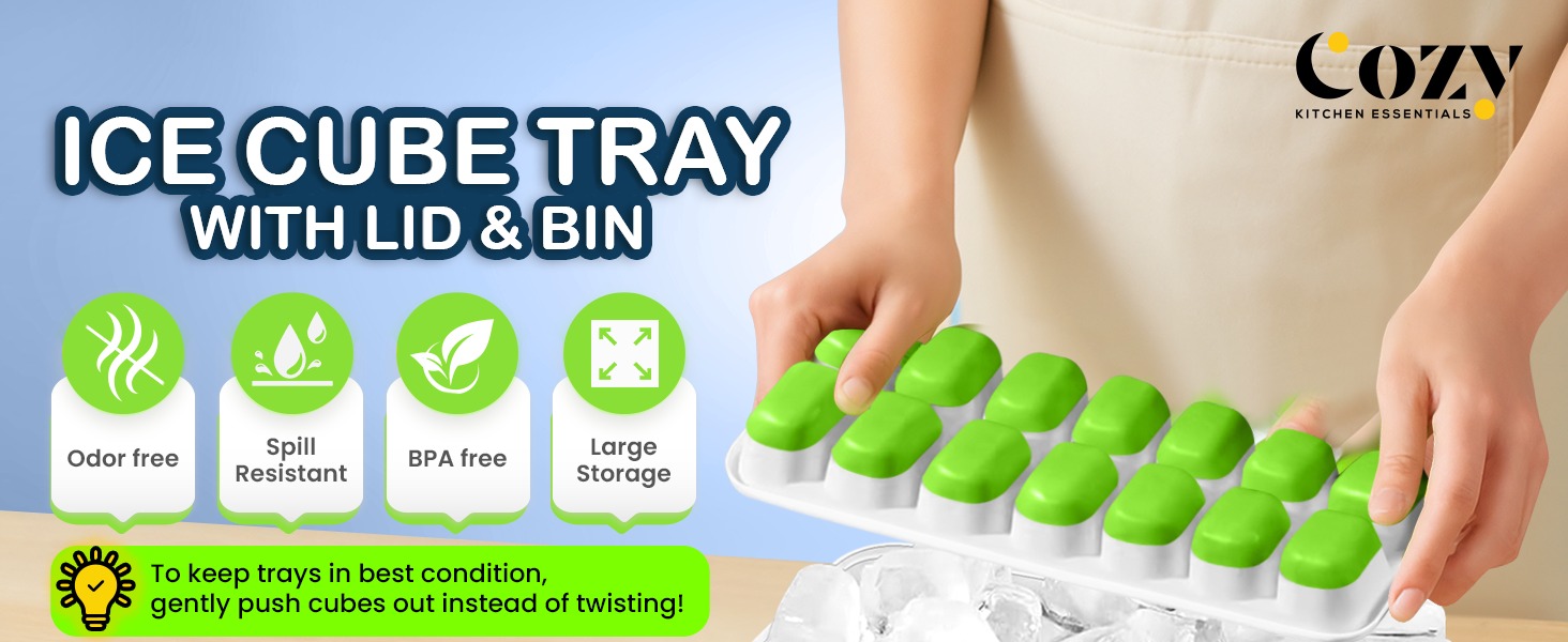 Ice cube Tray For Freezer