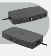 CA Essential Laptop Docking Station (DS-1000) – USB-C Docking Station with Dual 4K HDMI Displays,...