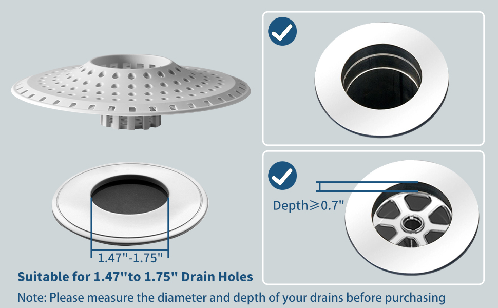 Bathtub Drain Hair Catcher
