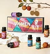 HIQILI Women Fragrance Oil 6x10ml, Essential Oils for Candle Scents Soap Making & Diffuser, Sweet...