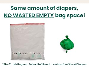 dekor trash bag comparison