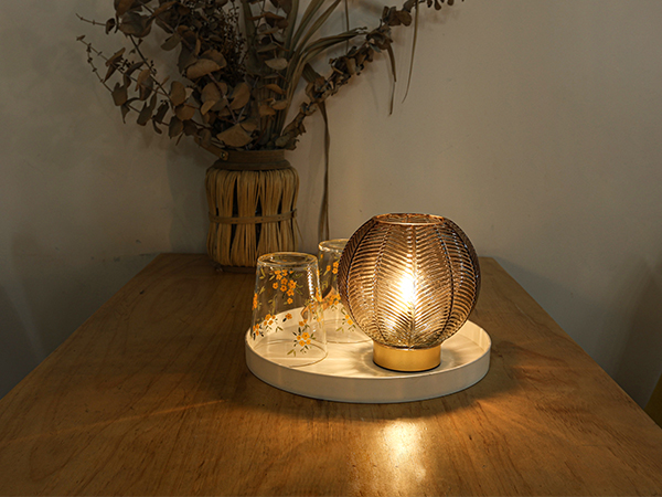 Battery Operated Table Lamp with Timer