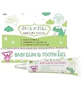 Jack N' Jill Baby Gum and Tooth Gel - Teething Relief Gel for Babies, Gentle Formula with Chamomi...